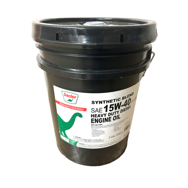 Engine Oil 15/40 Diesel Rated 5 Gal