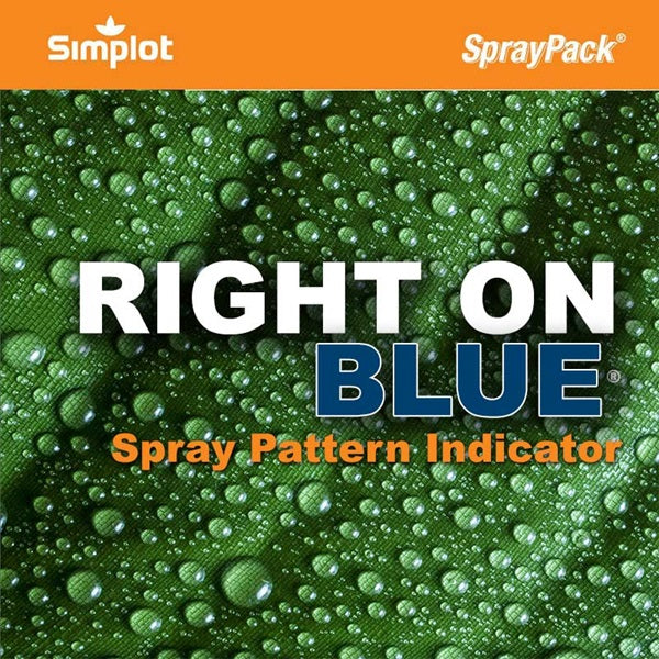 Herbicide Blue Dye